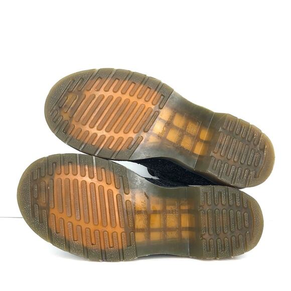 Dr Martens Black Chunky Glitter 1460 Farrah Ankle Boots Women’s 5 Shoes - Picture 11 of 12